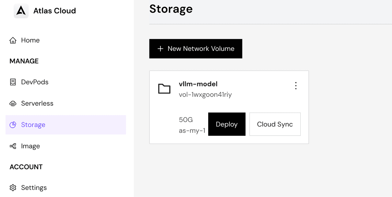 create storage 01